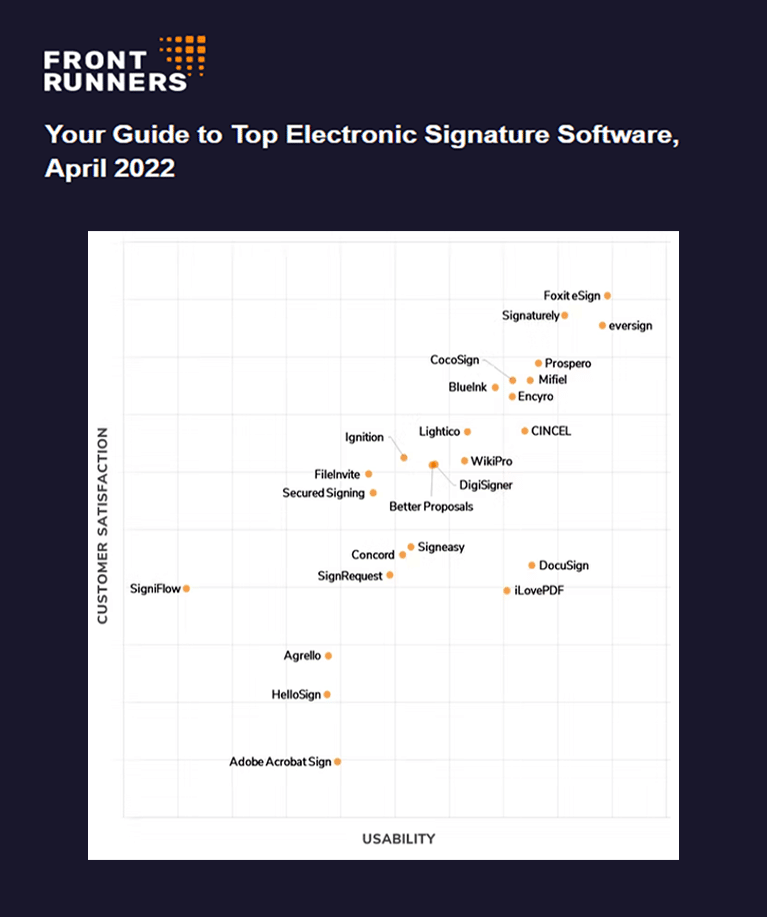 SigniFLow FronRunner customer satisfaction