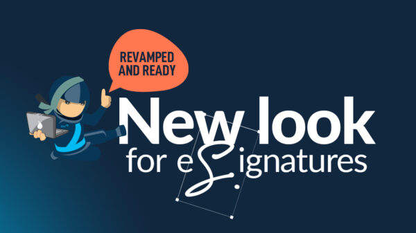 SigniFlow Signatures New Look and Feel