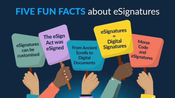 Five fun facts about eSignatures [Infographic]