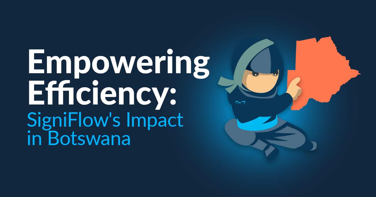 SigniFlow’s impact in Botswana: Empowering Efficiency