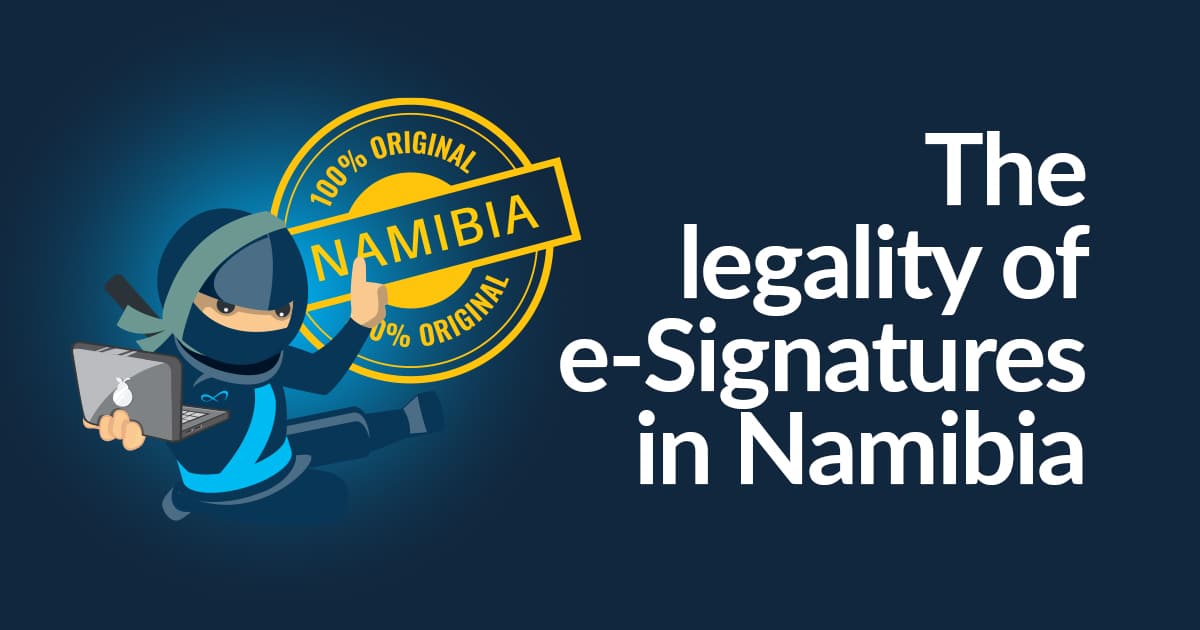 The legality of electronic signatures in Namibia