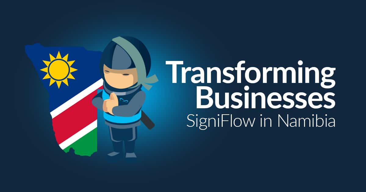 Transforming Businesses: SigniFlow in Namibia