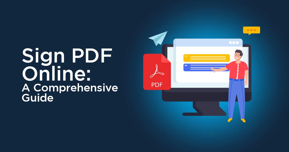 Signing a PDF Online