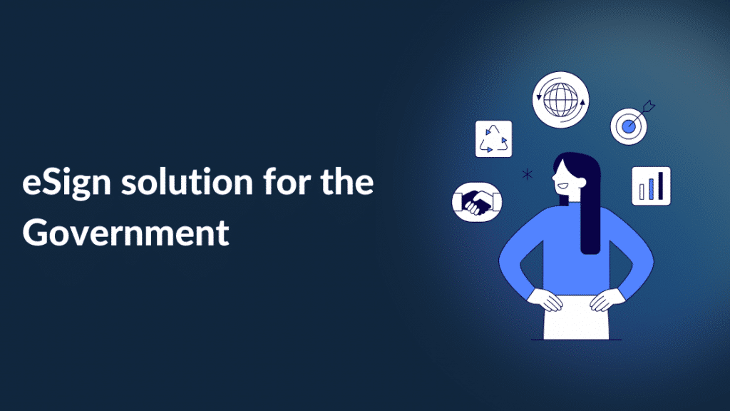 eSign solution for Government