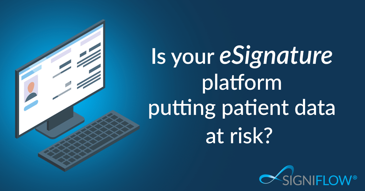 Are eSignatures compliant for healthcare contracts?