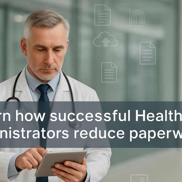How to reduce paperwork in hospital or clinic administration - LI Article