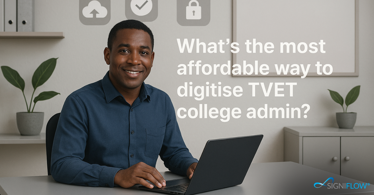 What’s the most affordable way to digitise TVET (FET) college admin in South Africa?