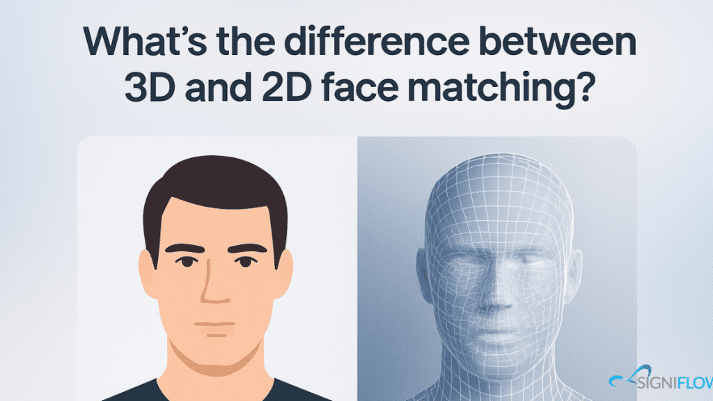 What’s the difference between 3D and 2D face matching? - SigniFlow ...