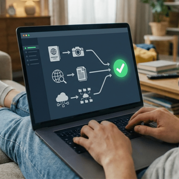 Digital eKYC onboarding and identity verification process