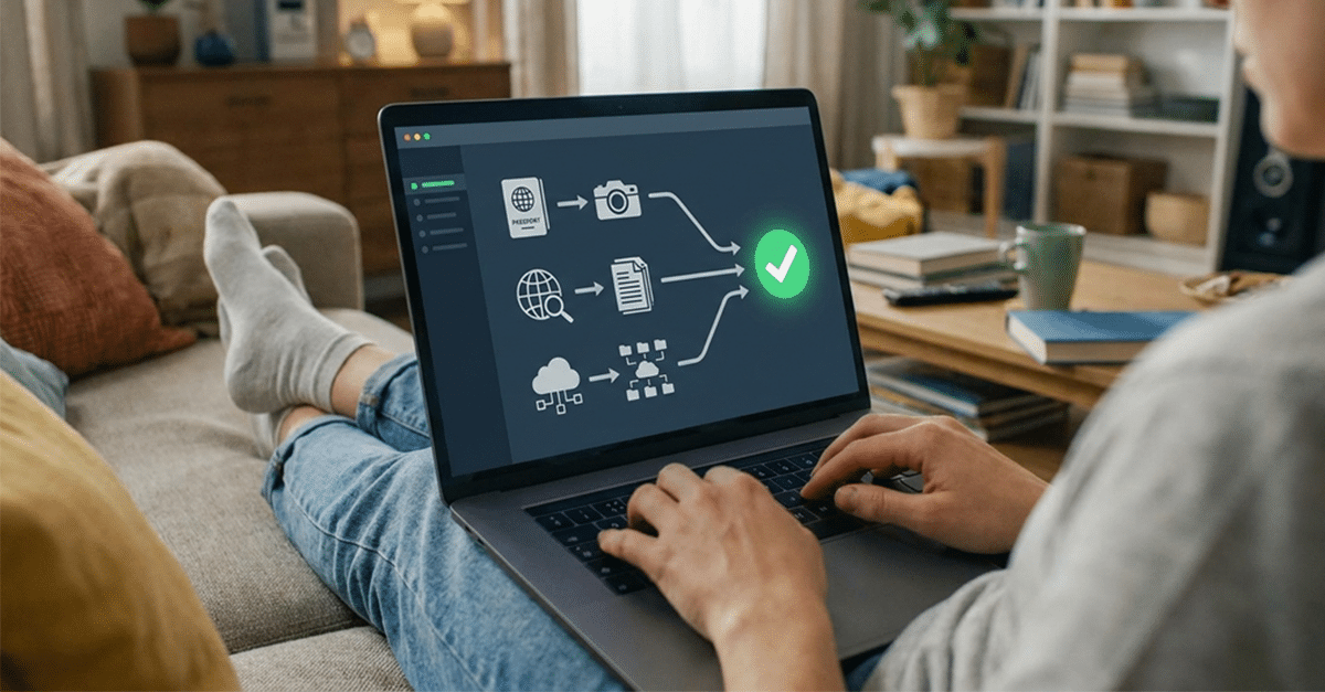 Digital eKYC onboarding and identity verification process