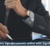 Quickly sign documents online with SigniFlow