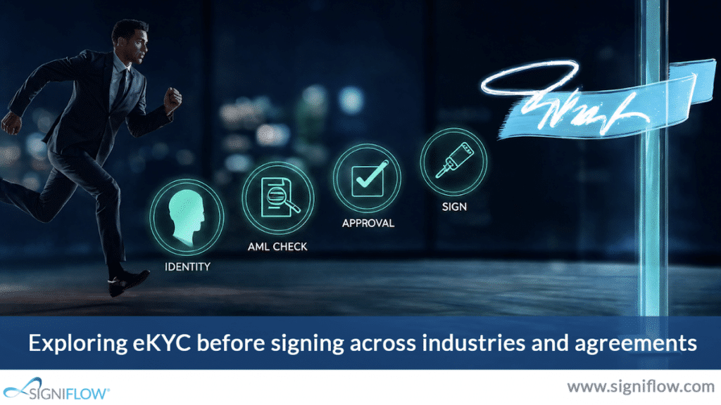 Exploring eKYC before signing across industries and agreements