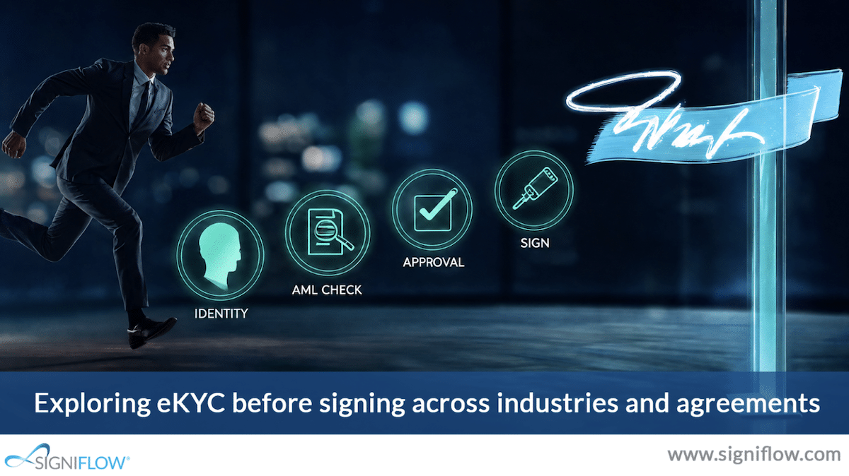 Exploring eKYC before signing across industries and agreements