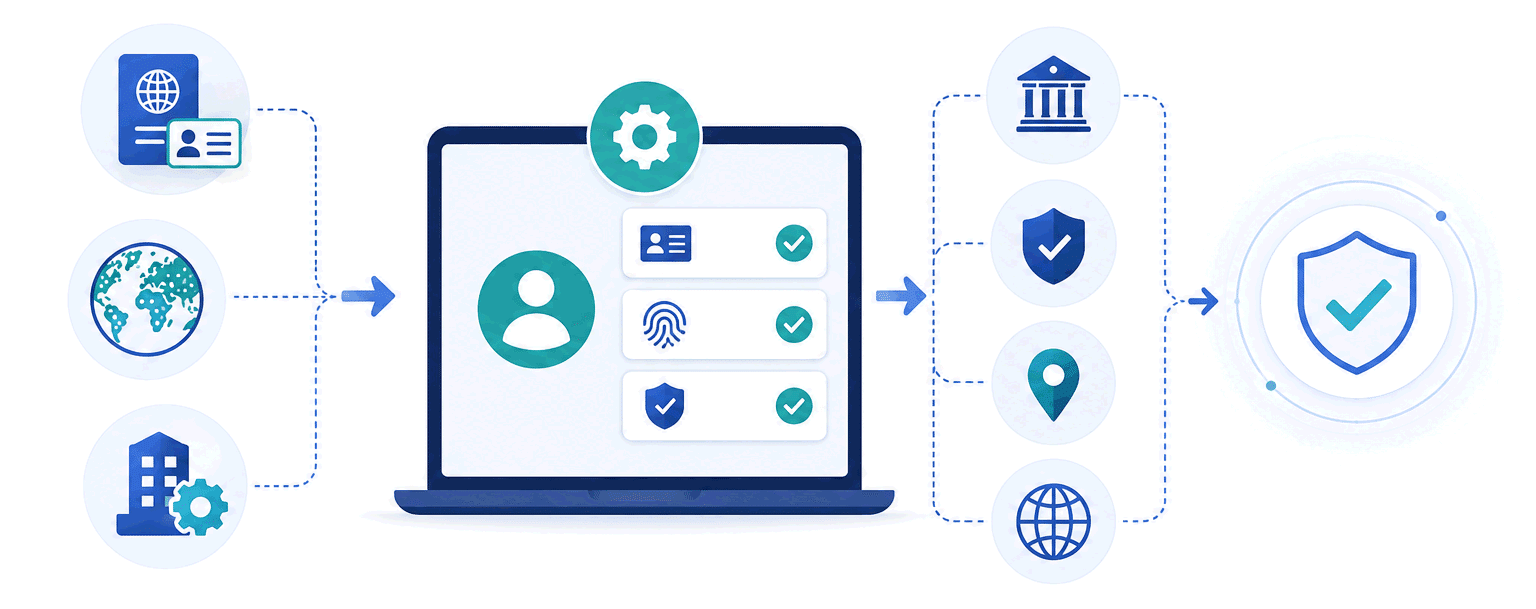 As new markets, jurisdictions, and regulatory frameworks emerge, verification services can be expanded without disrupting existing workflows.